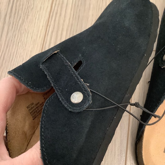 White Mountain ladies black suede leather clog❤️❤️❤️❤️ - Picture 12 of 15